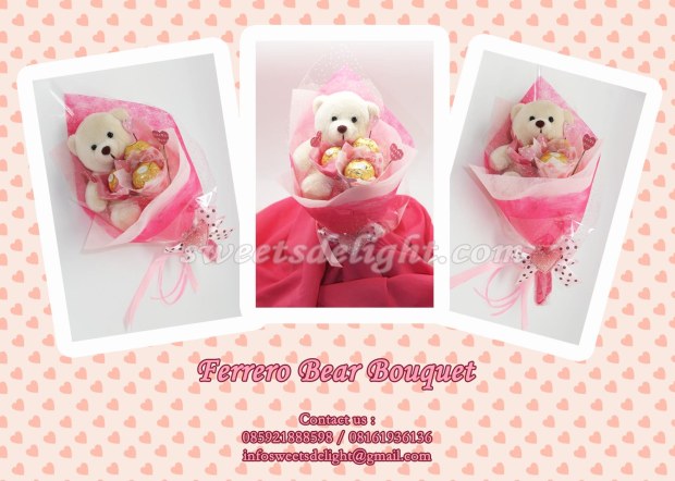 Ferrero Bear bouquet